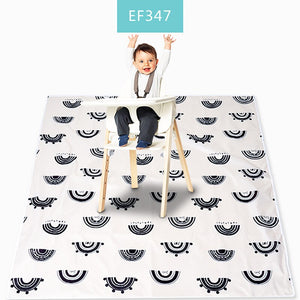 Happy Flute Baby Play Mat, Baby Crawling Mat Portable Waterproof , Anti-Slip Folding Mat Playmat For Baby Indoor Or Outdoor Use