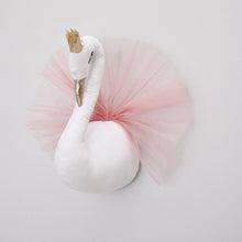 Load image into Gallery viewer, 40CM Golden Crown Swan Doll Flamingo Wall Hanging Decoration Nordic Style Swan Stuffed Toy Birthday Gift Baby Room Nursery Decor
