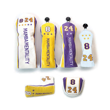 Load image into Gallery viewer, MAMBA FOREVER- Kobe Bryant Limited Edition GOLF Head Cover Set - FREE SHIPPING
