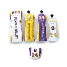 Load image into Gallery viewer, MAMBA FOREVER- Kobe Bryant Limited Edition GOLF Head Cover Set - FREE SHIPPING
