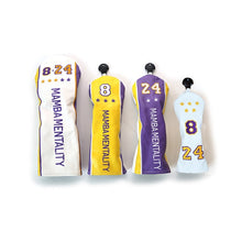 Load image into Gallery viewer, MAMBA FOREVER- Kobe Bryant Limited Edition GOLF Head Cover Set - FREE SHIPPING
